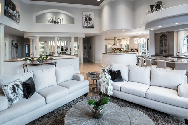 Hermitage contemporary-living-room