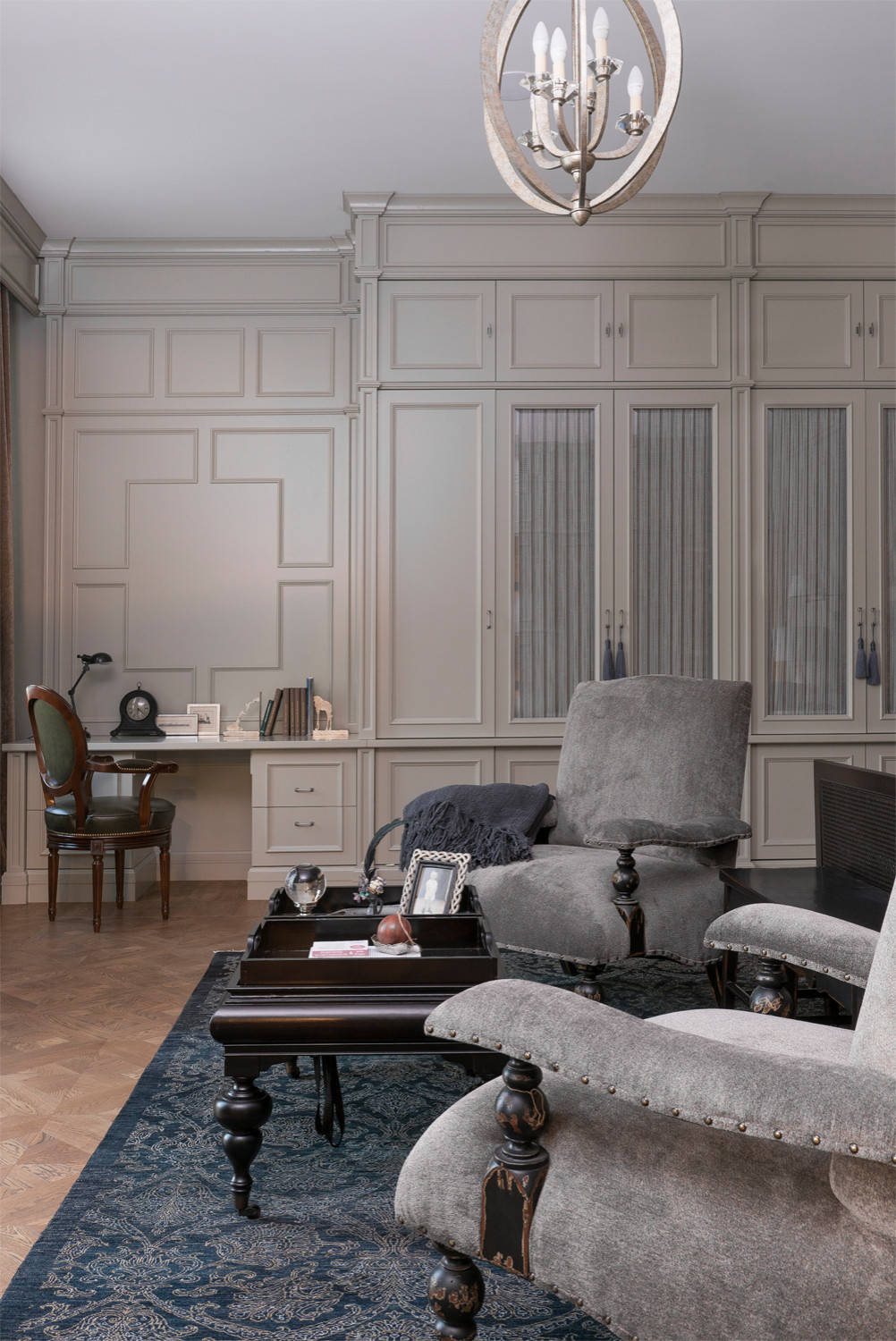 Съемка дома на Новой Риге, 1950 м². Дизайнер Анна Першхайло.