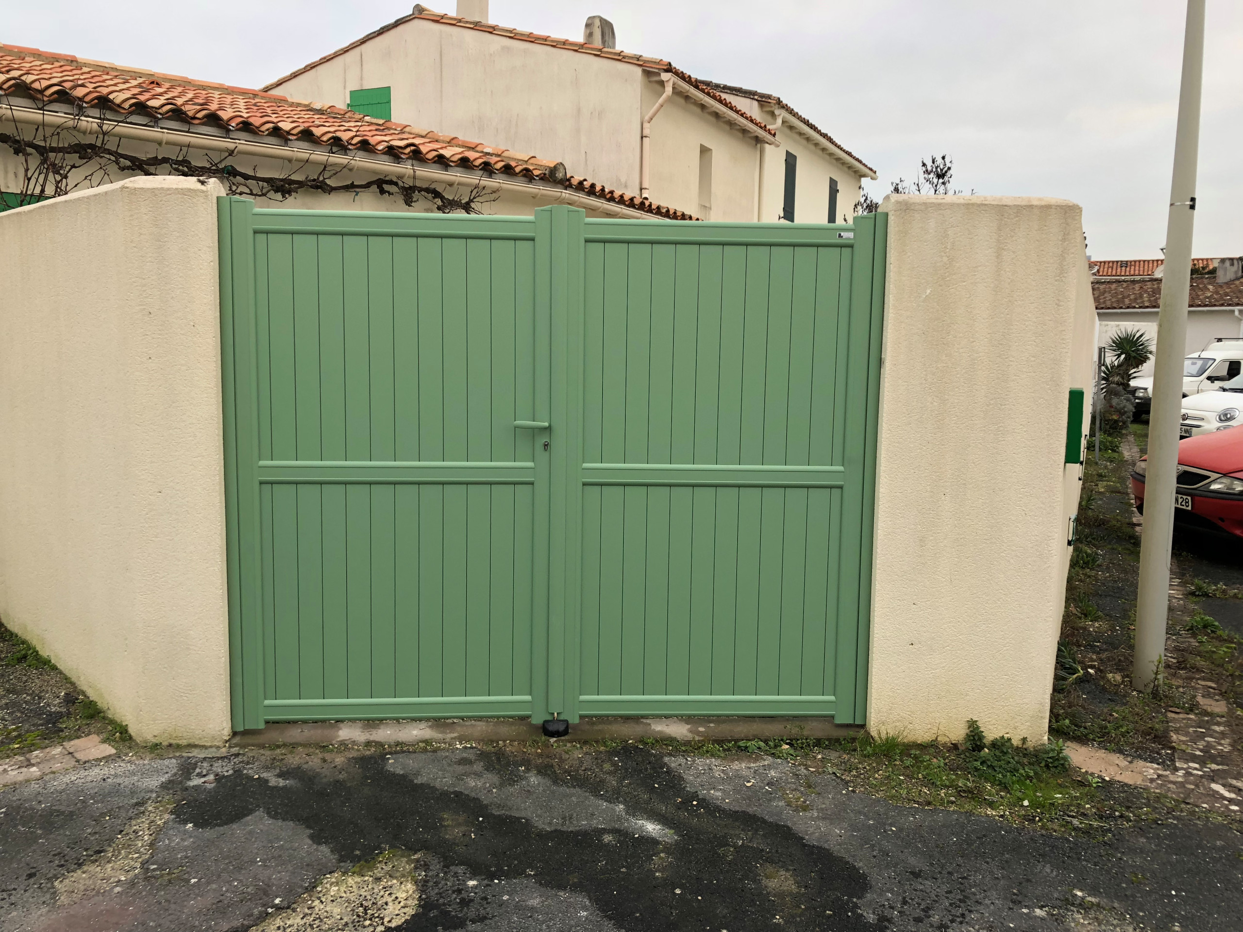 Changement d'un portail