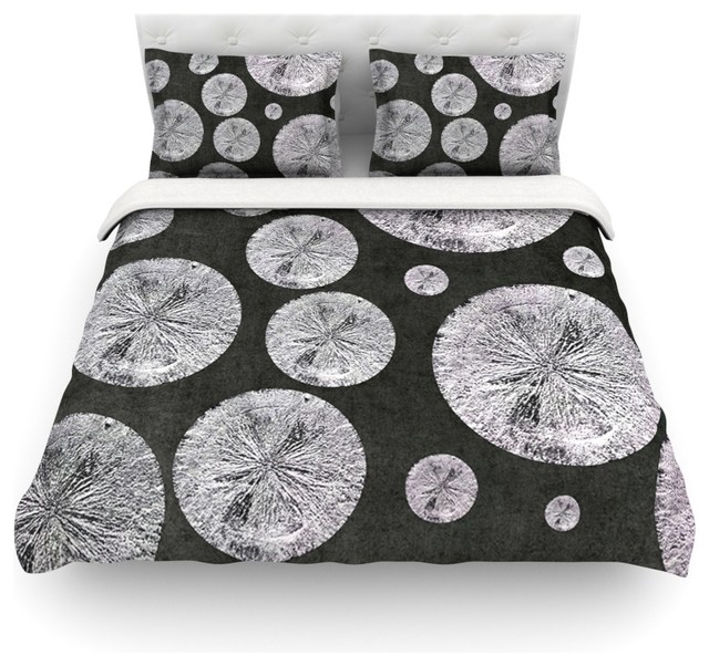 Black Twin Duvet Cover The Duvets Houzz Kess Inhouse Iris Lehnhardt Pyrite Black Gray Duvet Twin Cover