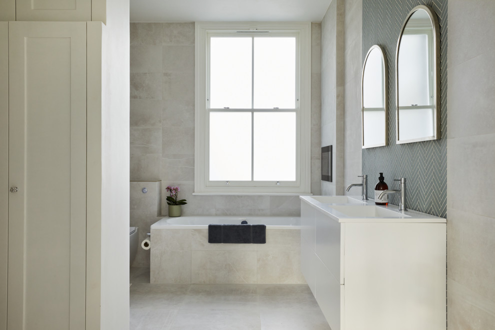 Fulham Renovation Contemporary Bathroom London by HURST