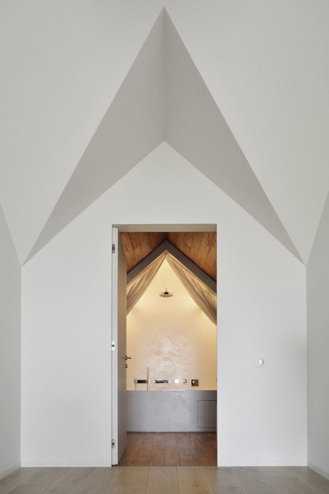 Загородный дом в стиле минимализм