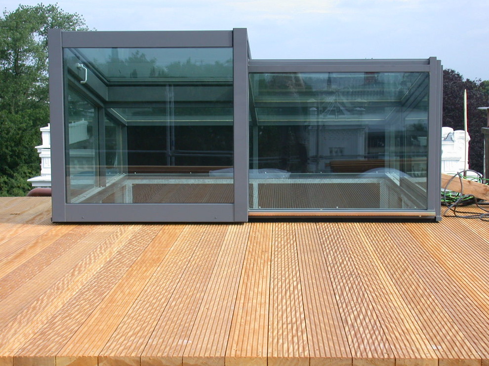 Klassische Terrasse in Hamburg