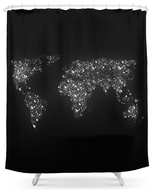 Tiny Light Spec in the Great Big Universe Shower Curtain ...