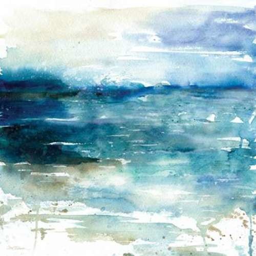 Ocean Break I by Carol Robinson Canvas Print