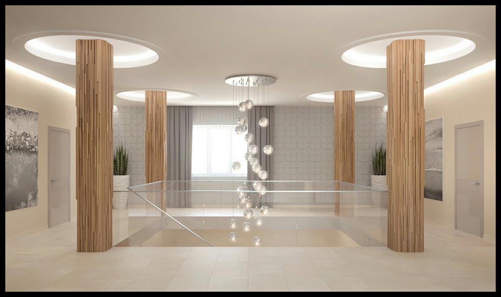 Дизайн проект частного дома в современном стиле