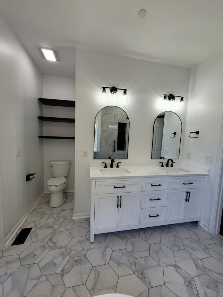 Bathroom with Double Vanity
