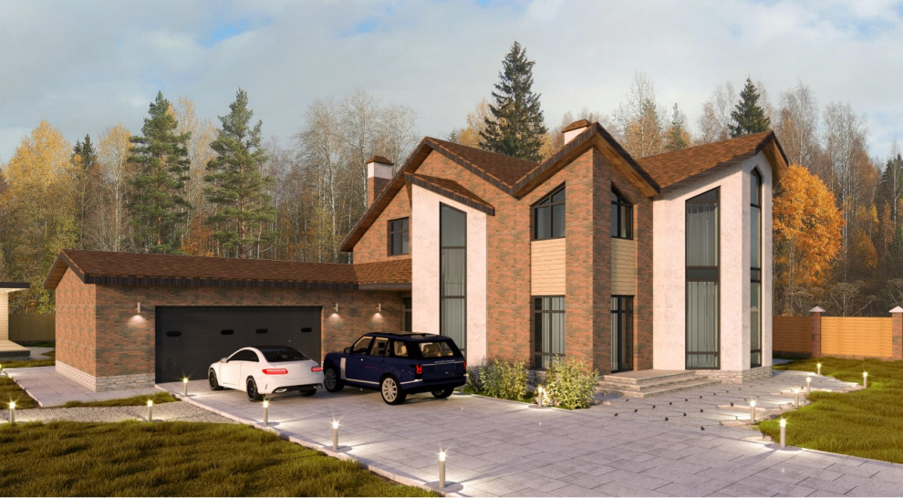 Проект комплекса зданий загородной резиденции