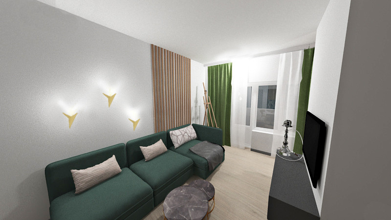 Однушка для семейной пары