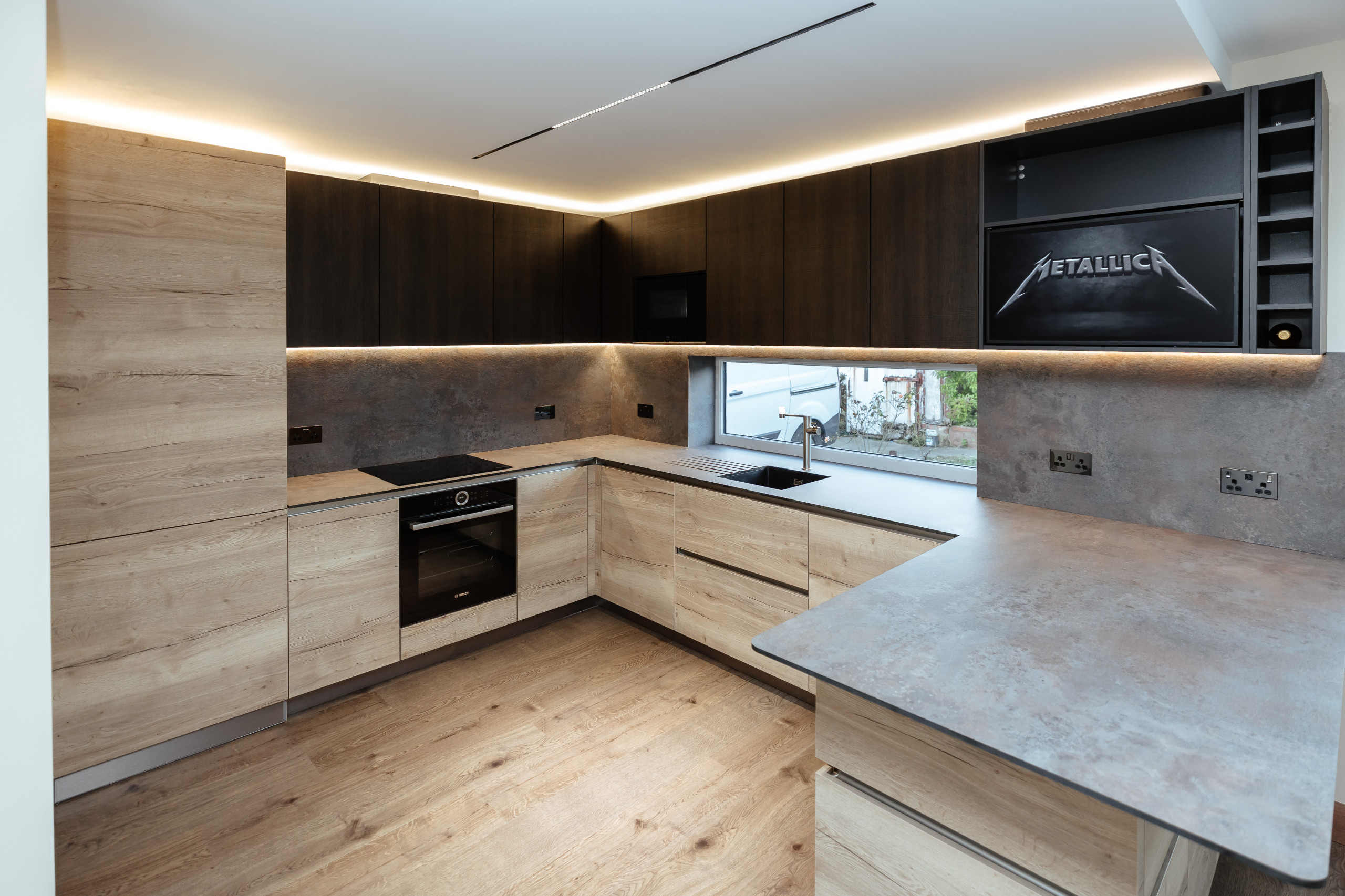 Mixing Wood Grain in Marton, Blackpool