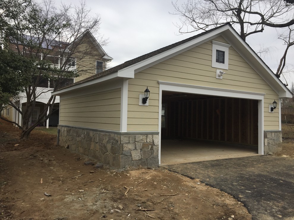 Detached Garage in Rockville MD With Tesla Charger DC Metro by