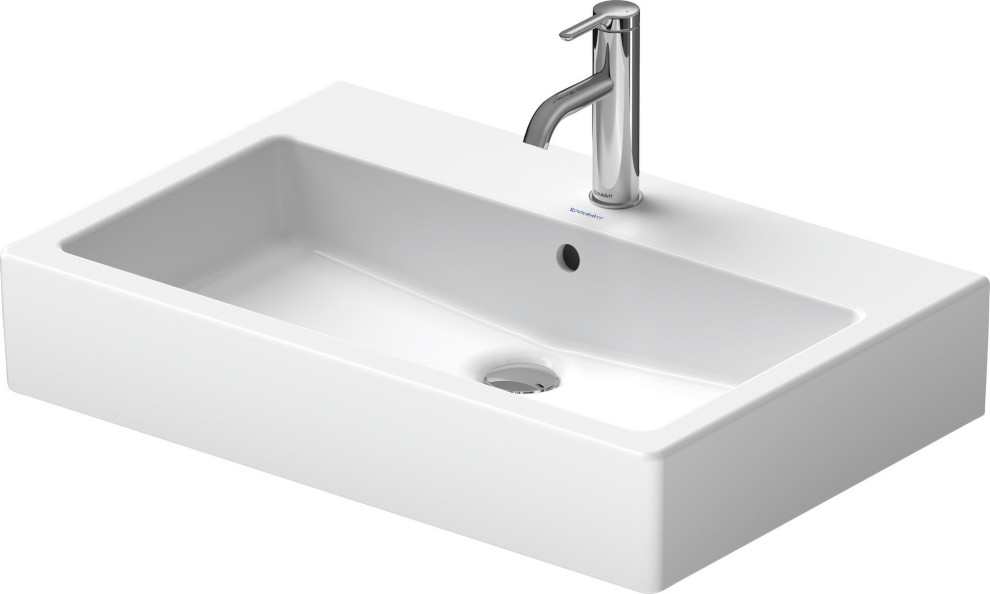 Duravit Vero Bathroom Sink 04547000001 White WonderGliss