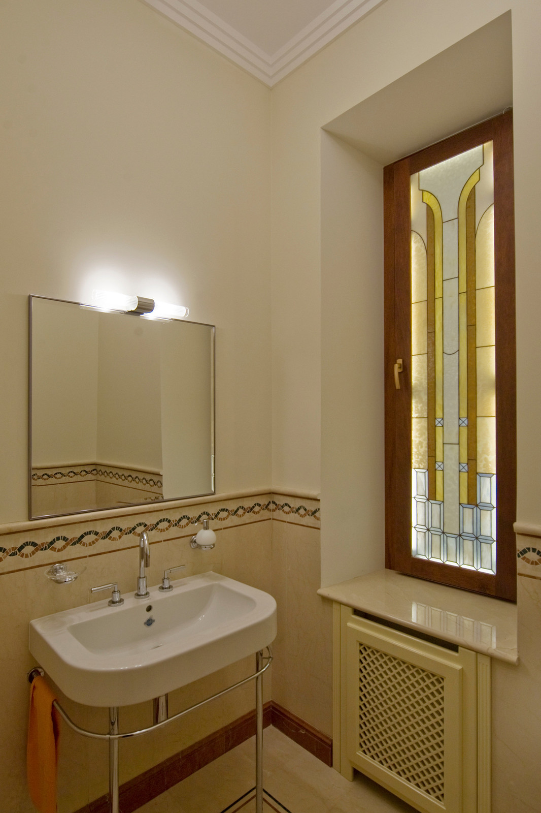 Гостевой санузел.Резиденция Монолит