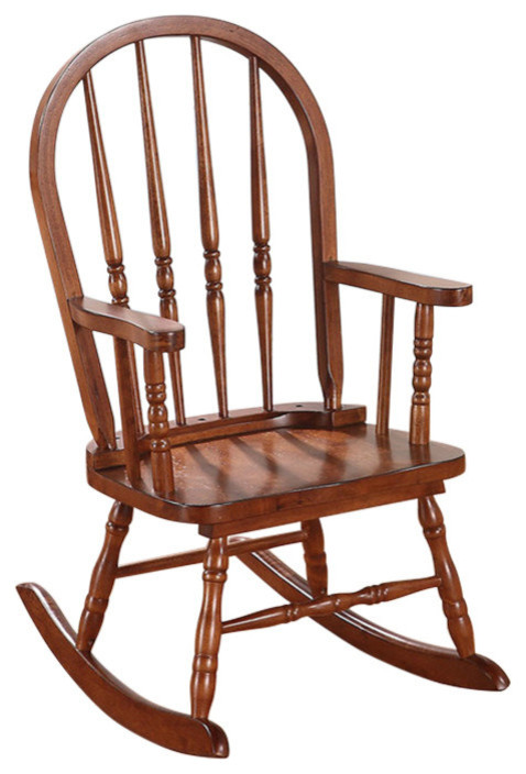 Kloris Youth Rocking Chair, Tobacco