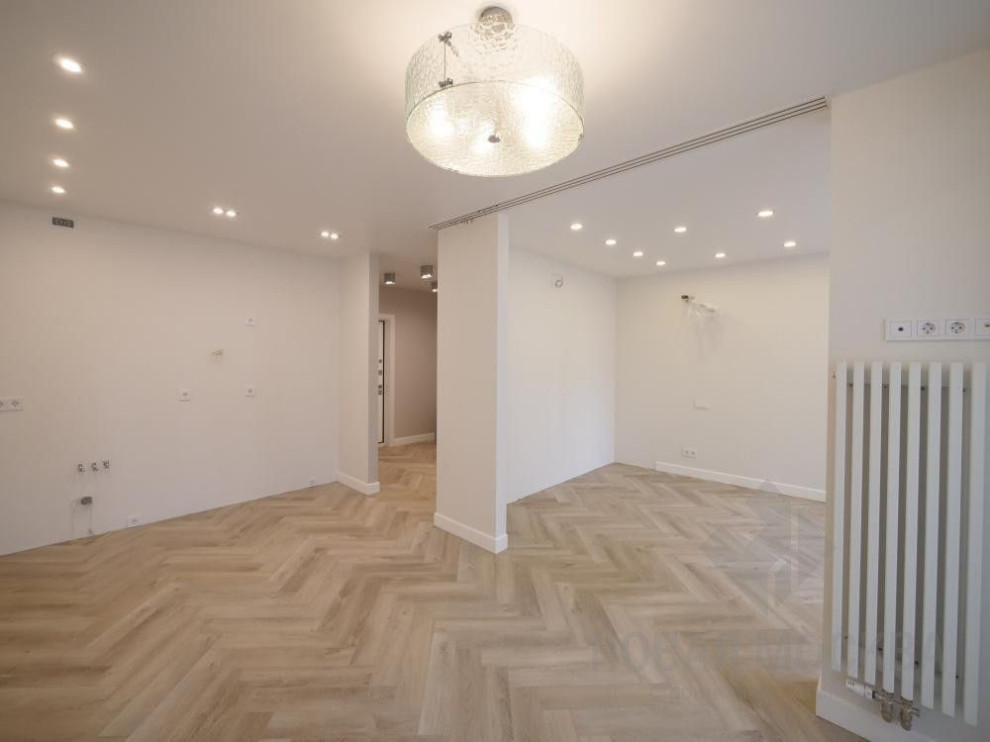 Ремонт двухкомнатной квартиры 54 кв. м в ЖК «Москвичка»