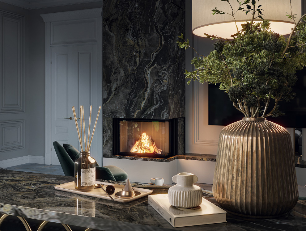 Дом в Подмосковье в стиле неоклассика