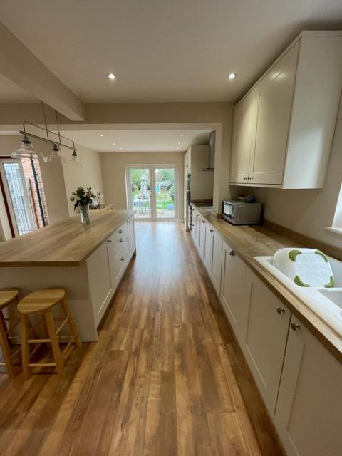 Open-plan kitchen / diner project in Burpham, Surrey koekken
