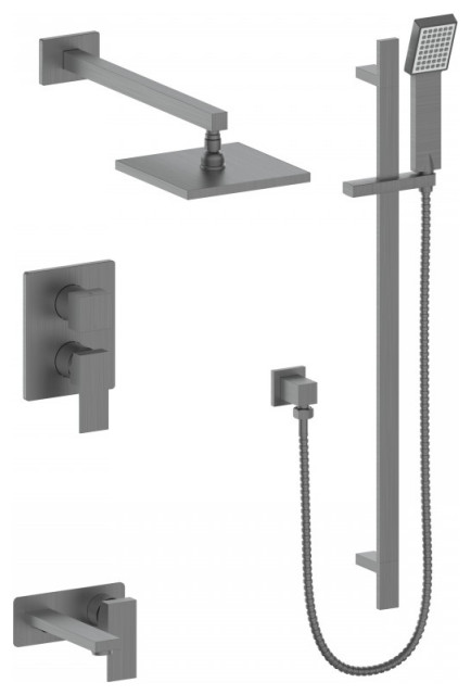 ZLINE Bliss Shower System, Black Stainless Steel