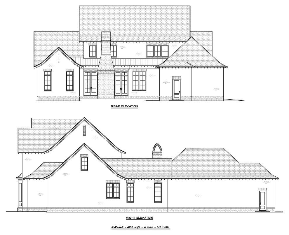 4143-A-2 -4193 sqft - 4 BED - 3.5 BATH