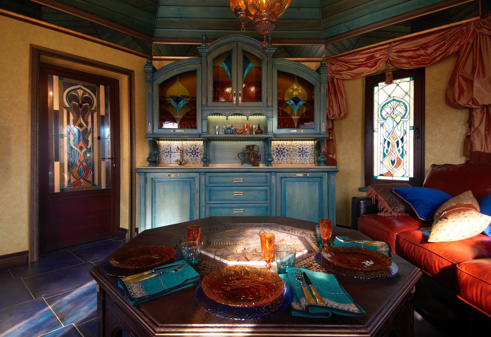 Банька в восточном стиле