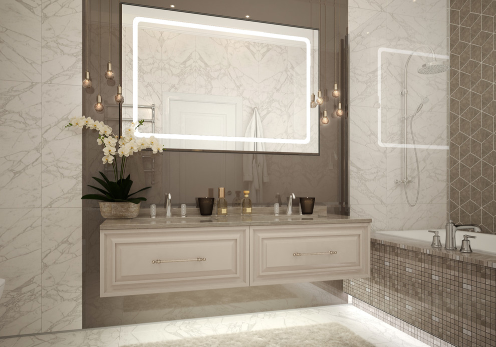 Ванная в стиле современная классика