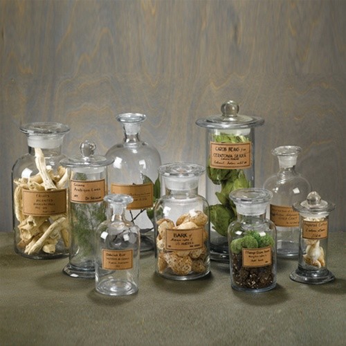 Set of 9 Apothecary Jars