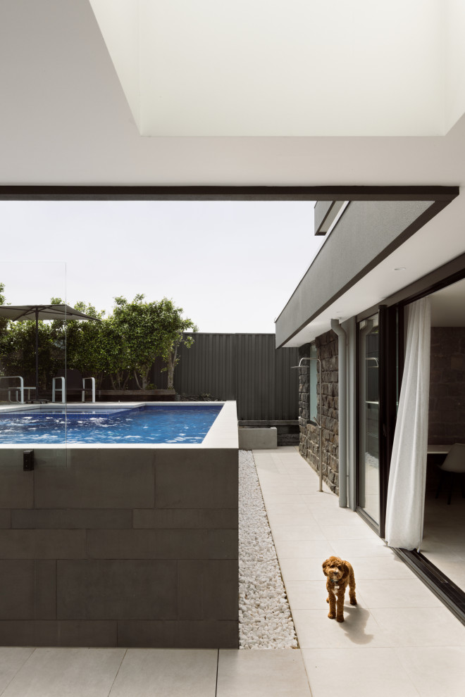 Modern pool in Melbourne.