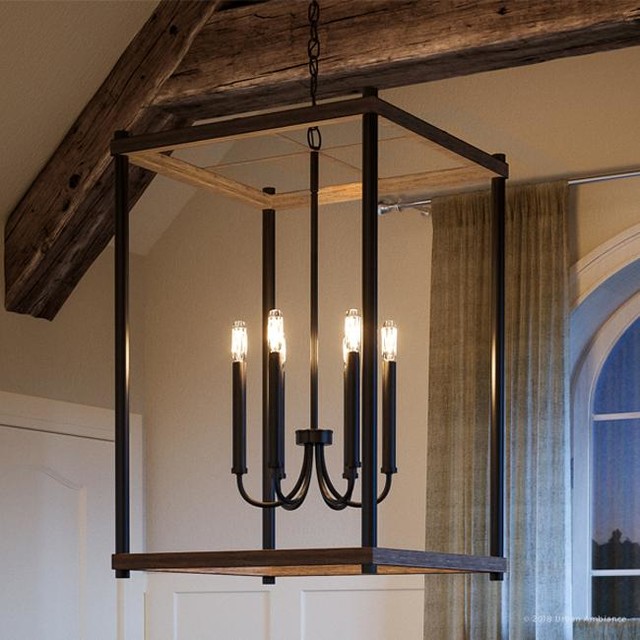 Luxury Modern Farmhouse Pendant Light, Leeds Series - Transitional ...
