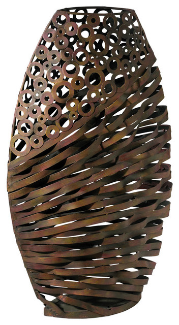 Cyan Design Alicia Wire Vase, Byzantine Oxide