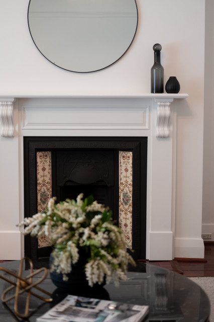 Heytesbury Road contemporary-vardagsrum