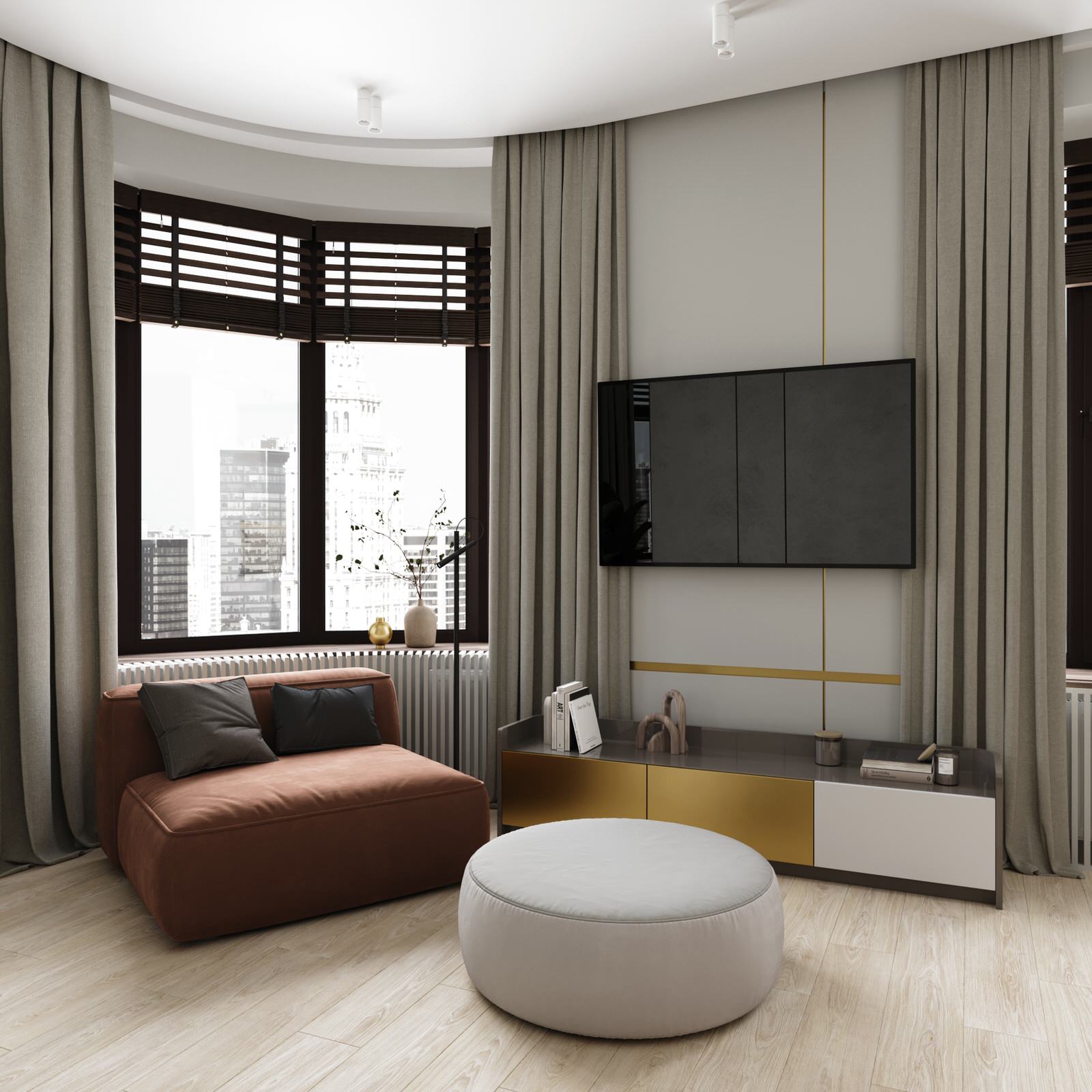 Дизайн квартиры в ЖК Символ г.Москва