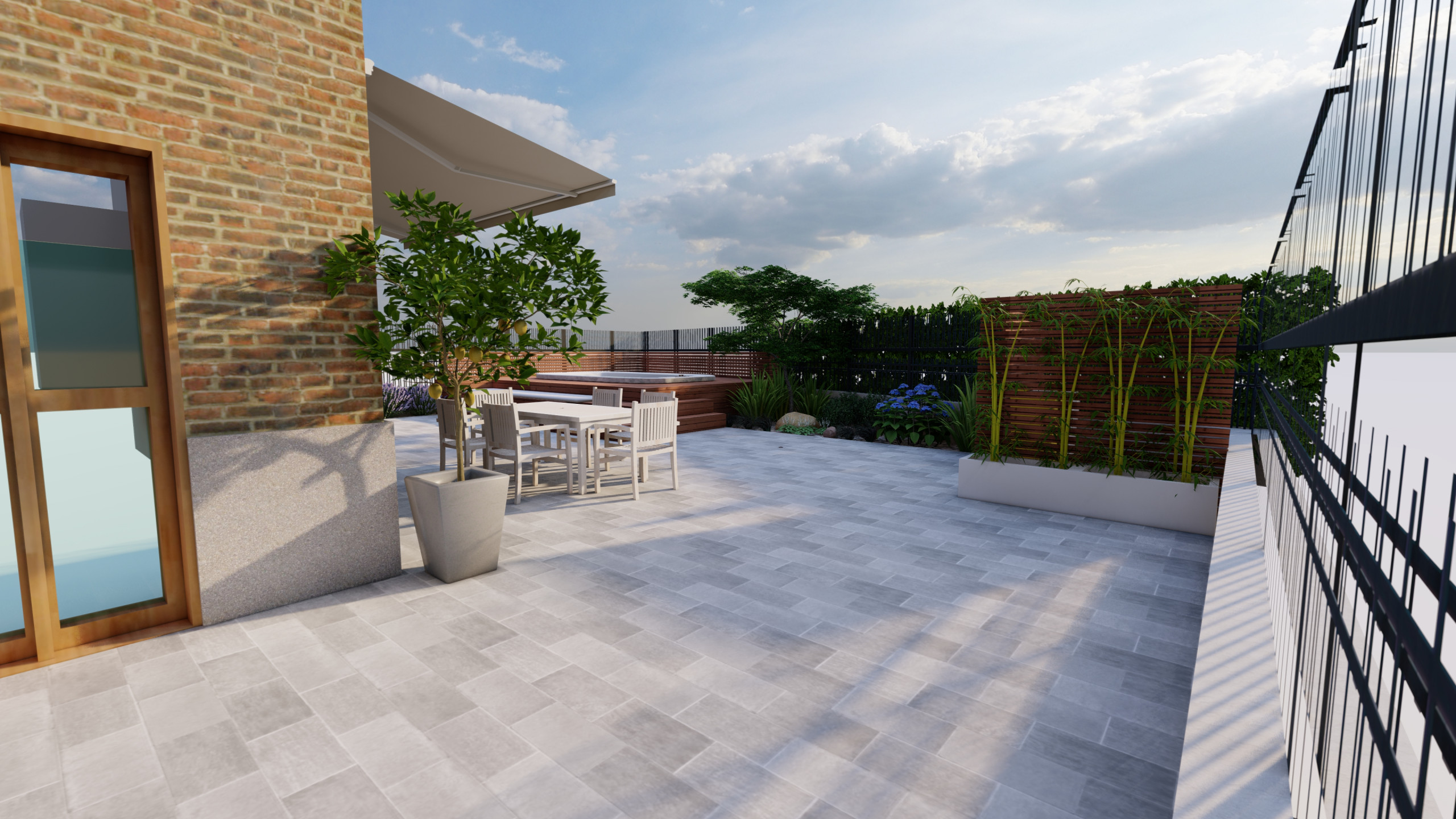 Terrazzino nascosto
