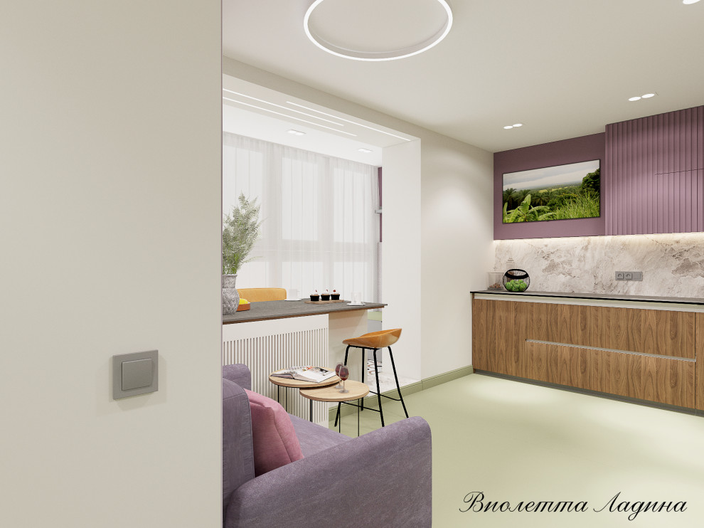 ЖК -ГринВуд. Двушка .6 этаж