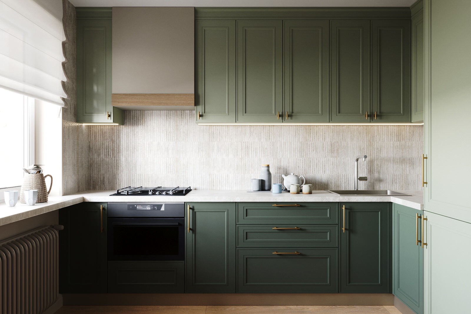 Проект трехкомнатной квартиры