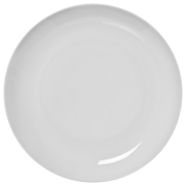 Royal Coupe White Dinner Plates, Set of 6