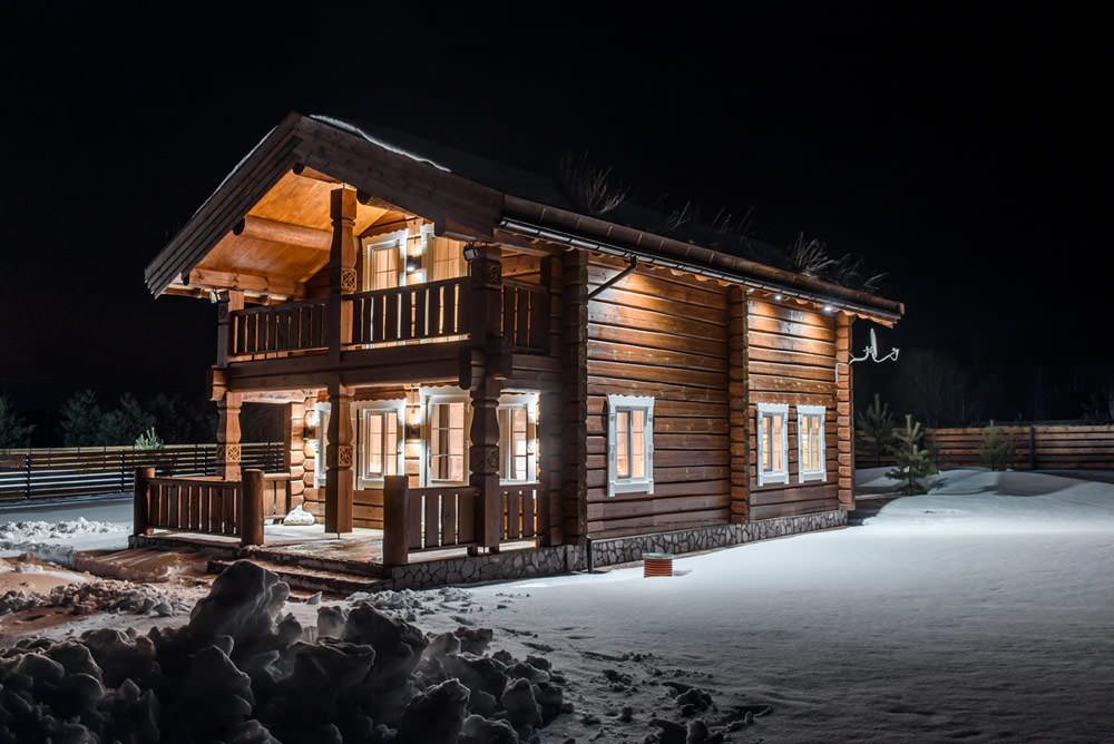 Дом из лафета