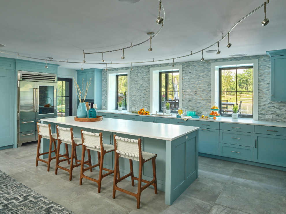 New Home Construction in New Hope, PA - Farmhouse - Kitchen ...