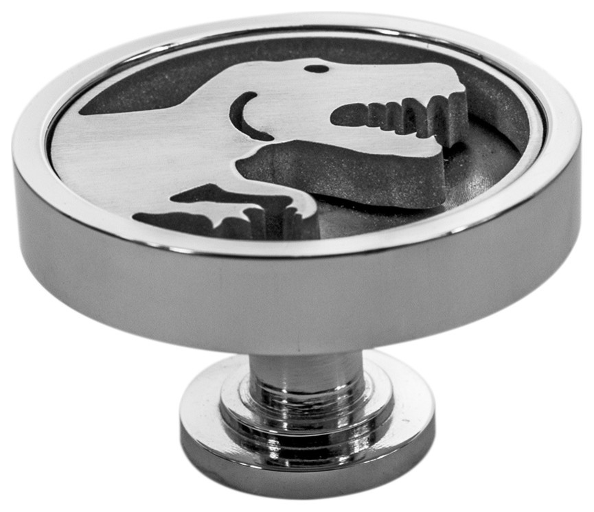 Knob, Tyrannosaurus Rex, Made in the USA Contemporary And Drawer Knobs by