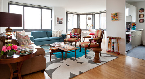 Tribeca High-Rise Living Room