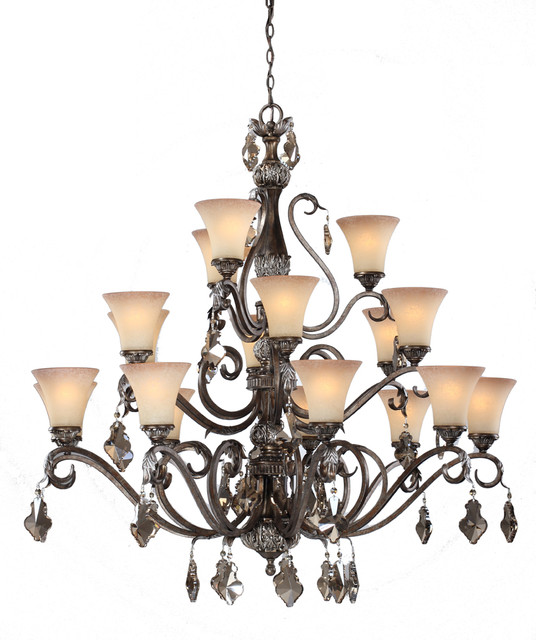 Artcraft Vienna Chandelier - Mediterranean - Chandeliers - by Lighting