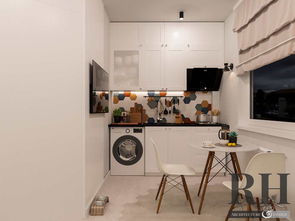 Дизайн проект прихожей и кухни