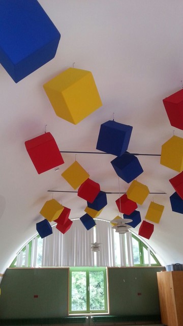  Schallschutz im Kindergarten - Munich - by Architekturbüro Torsten Illustration 