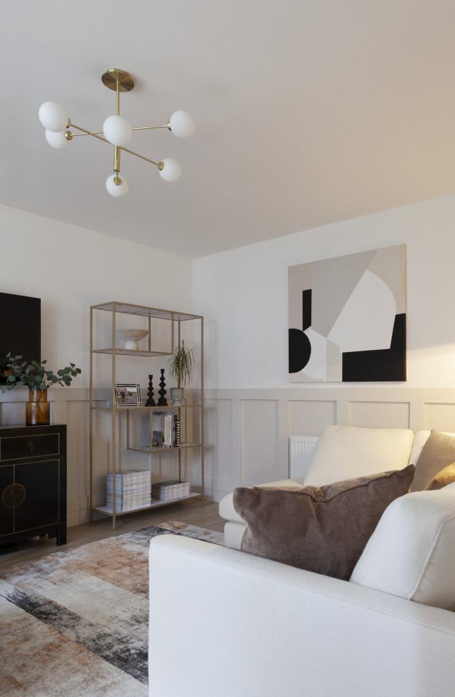 Millground Field - Living Room with Panelling