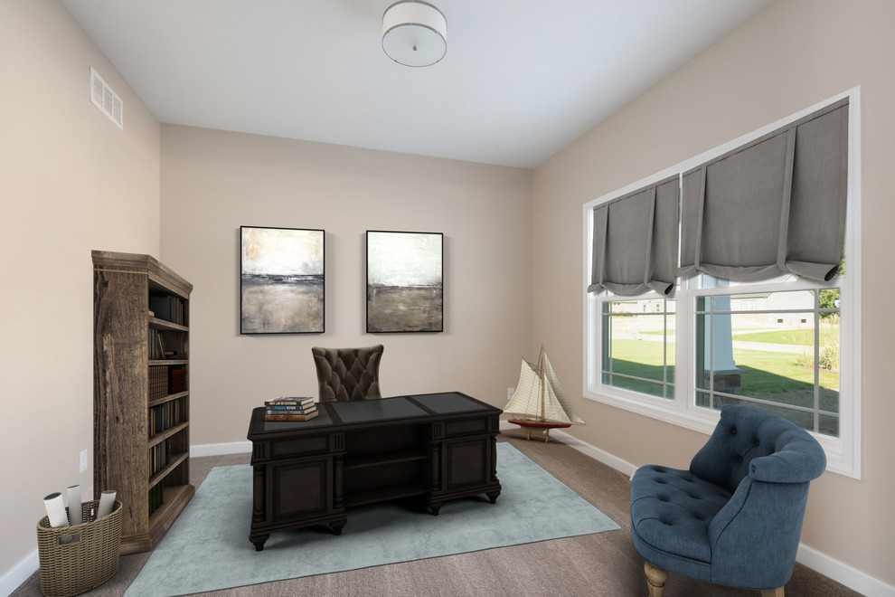 Home design - transitional home design idea