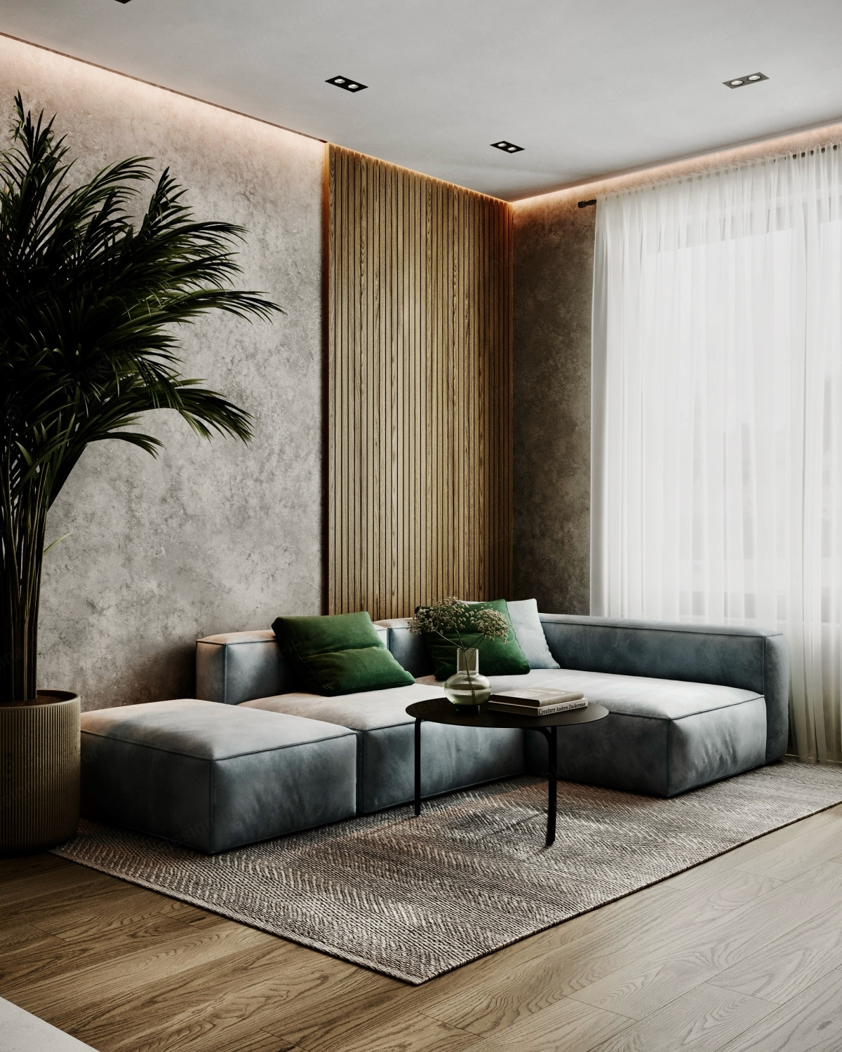 Дизайн проект 3 комнатной квартиры - ЖК Западный порт