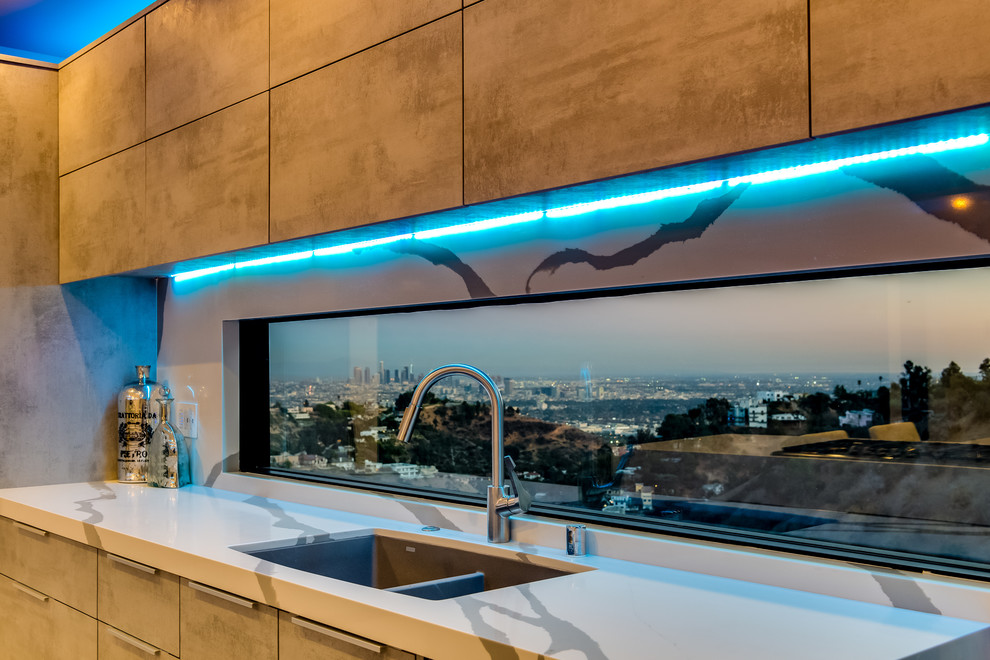 Современный дом в Вэст Голливуд, Лос-Анжелес, Калифорния