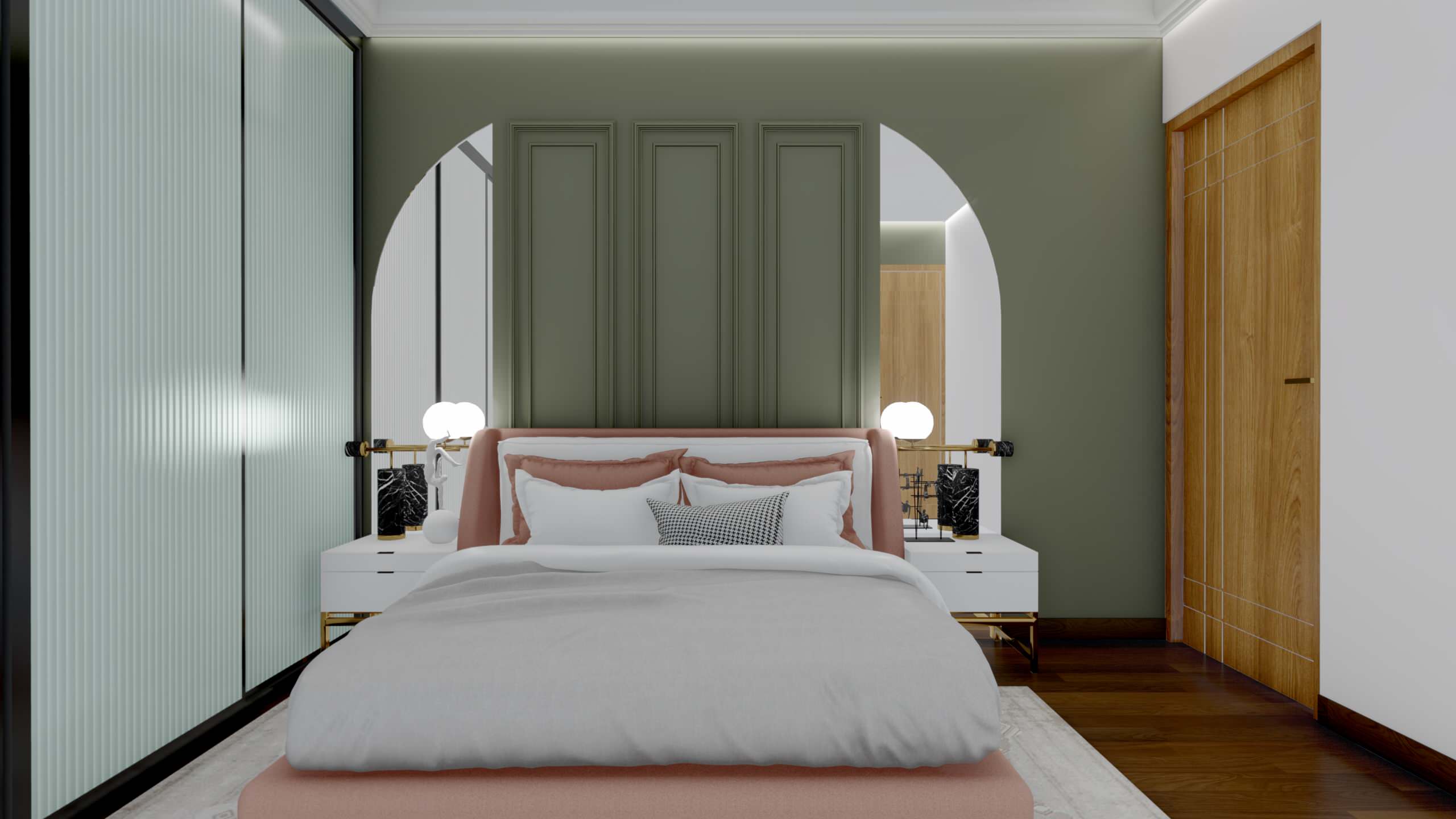 Contemporary Bedroom Design in Chingford