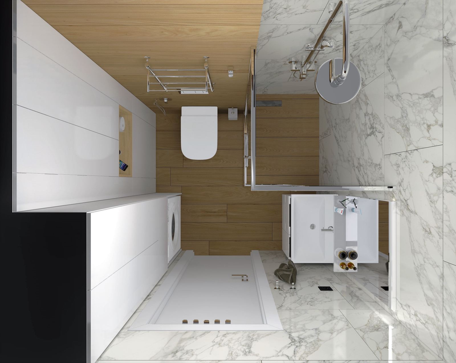 Визуализация санузла для заказчицы в Г.Санкт - Петербург.