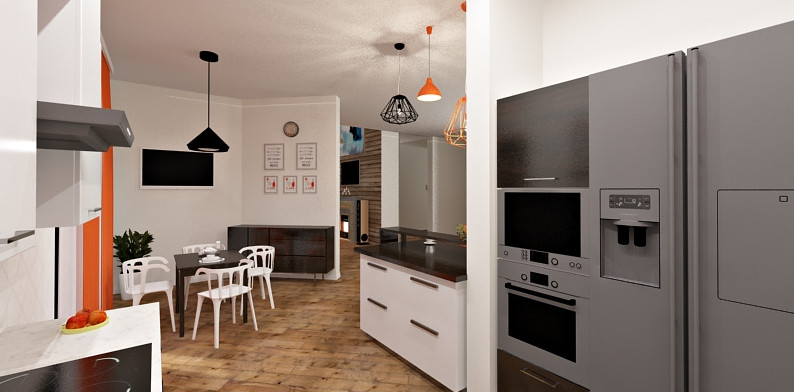 Гостинная в коттедже, Владимир