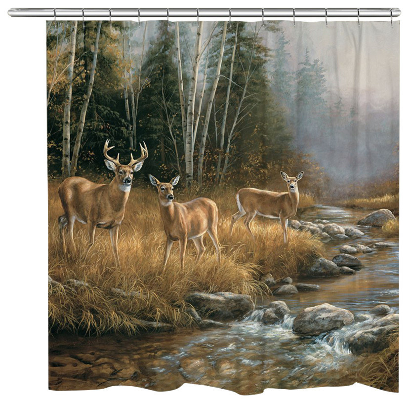 whitetail deer bathroom accessories